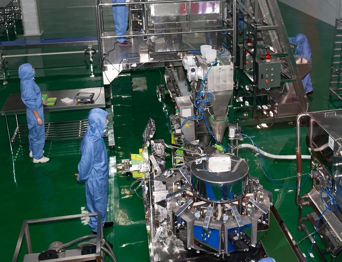 菜字头自动化生产线